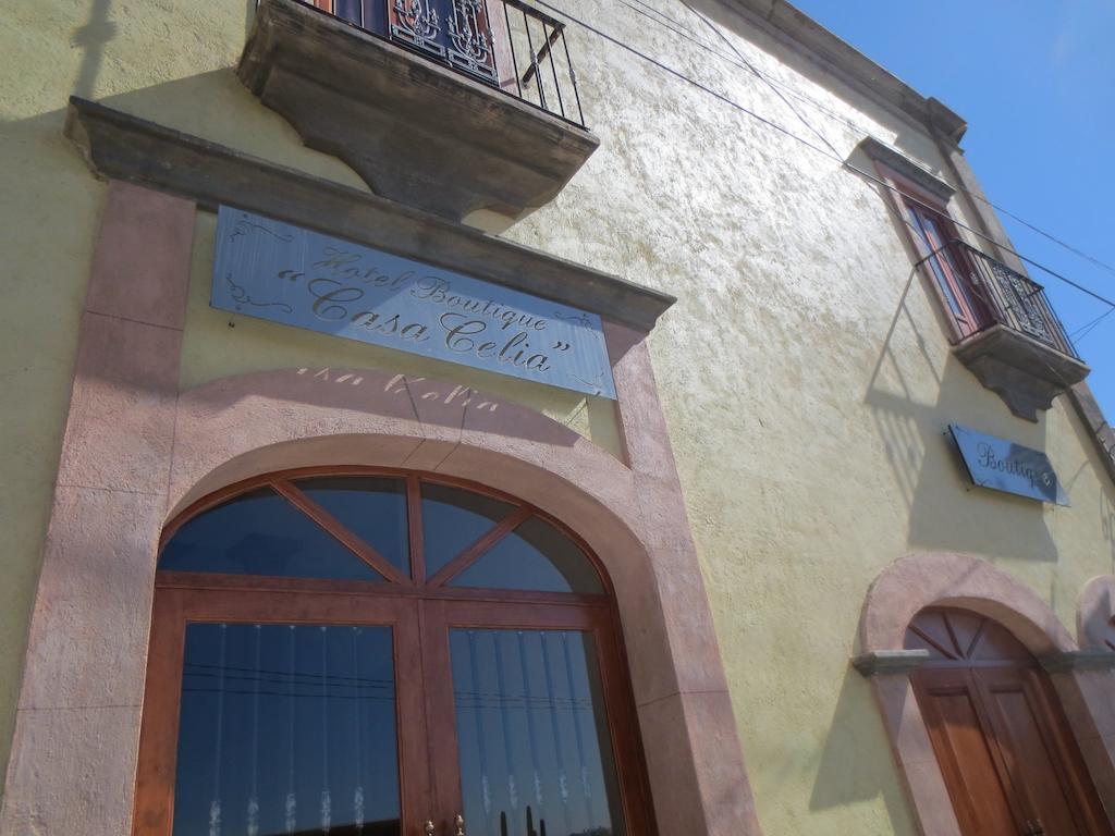 Casa Celia Hotel Restaurante Bernal Eksteriør bilde